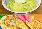 Herzhafte Crêpes mit Zucchini: ein schnelles und leckeres Rezept