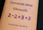 Nur Genies können es richtig (95 % sind dazu nicht in der Lage!)