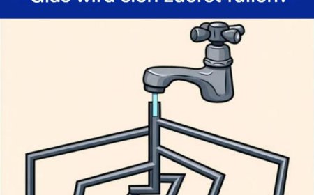 Rätsel: Welches Glas wird zuerst gefüllt? 7 Gläser