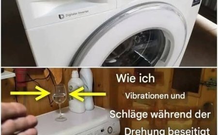 Meine Waschmaschine springt beim Schleudern: Was tun?