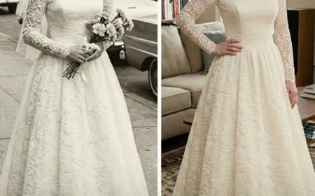 Ich beschloss, zu Ehren meiner Großmutter ihr Hochzeitskleid zu tragen – doch beim Ändern entdeckte ich eine versteckte Notiz, die die Wahrheit über meine Eltern enthüllte.