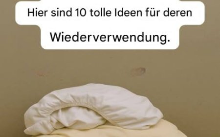 10 clevere Wege, alte Bettwäsche wiederzuverwenden und zu Hause Geld zu sparen