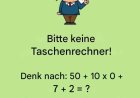 Bitte keine Taschenrechner! Dieses Mathe-Rätsel bringt gerade alle zum Grübeln