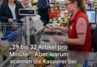 „Zwischen 29 und 32 Artikel pro Minute“: Aber warum scannen die Kassierer bei Lidl und Aldi die Produkte so schnell