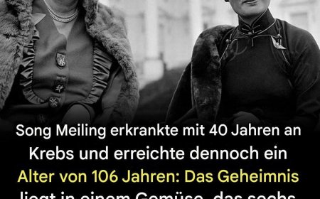 Das Wundergemüse, das Soong Meiling zu einem Leben von 106 Jahren verhalf
