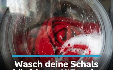 Wasch deine Schals künftig so: NIE mehr Flusen und sie bleiben jahrelang warm