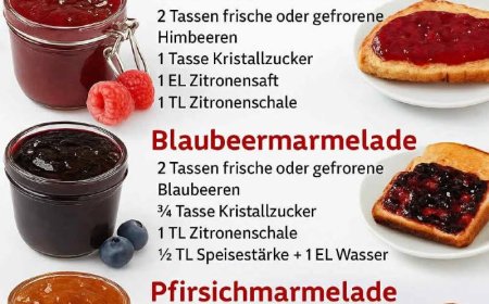 Hausgemachte Marmeladen