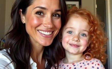 Meghan Markle teilte erstmals öffentlich ein Foto ihrer Tochter Lilibet und schockierte damit ganz Großbritannien.