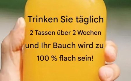 In nur 2 Wochen zu einem flachen Bauch – mit diesem Detox-Drink-Rezept
