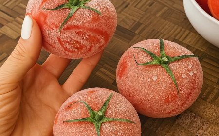 So friert man Tomaten richtig ein, das spart Geld und sie schmecken noch besser!