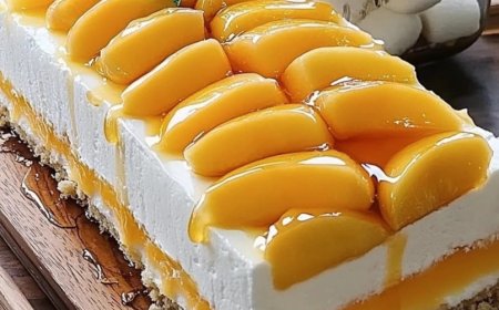 Mango Tango: Käsekuchen-Haxe mit tropischem Touch