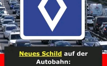 Jeder sollte die Bedeutung des Schildes kennen