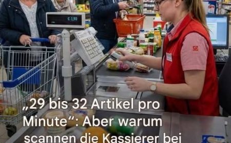 „Zwischen 29 und 32 Artikel pro Minute“: Aber warum scannen die Kassierer bei Lidl und Aldi die Produkte so schnell