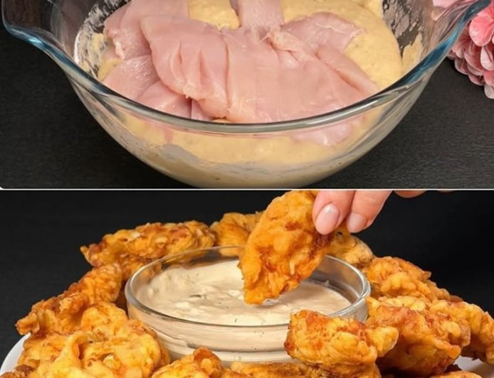 Knusprige Hähnchenstücke – besser als bei KFC