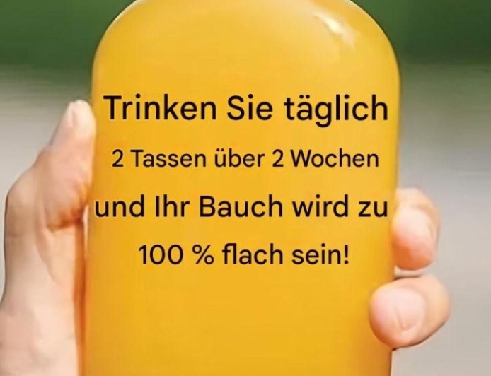 In nur 2 Wochen zu einem flachen Bauch – mit diesem Detox-Drink-Rezept