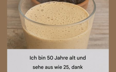 Der verjüngende Smoothie, der Sie 20 Jahre jünger aussehen lässt