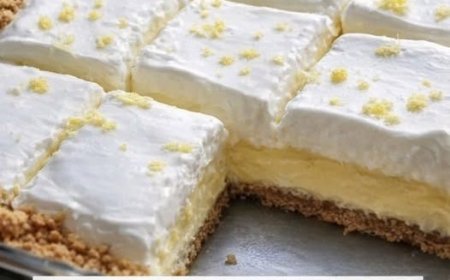 Cremige Zitronenwürfel – frisch, seidig-weich und unwiderstehlich