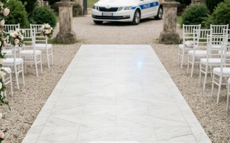 Ein ungewöhnlicher Moment am Tag vor der Hochzeit