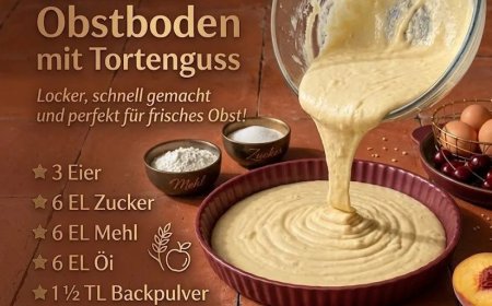 Früchtekuchen mit Götterspeise – schnell & fruchtig