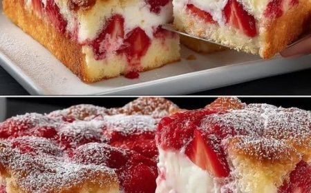 Erdbeerkuchen