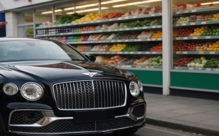 Vor einem Supermarkt entstand ein Moment, den niemand erwartet hatte
