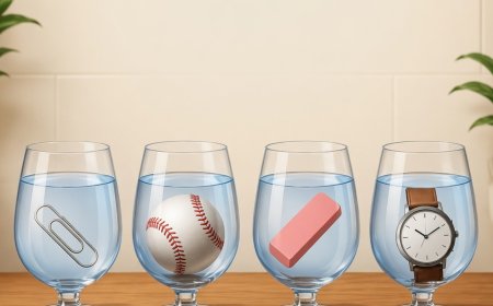 Welches Glas enthält mehr Wasser?