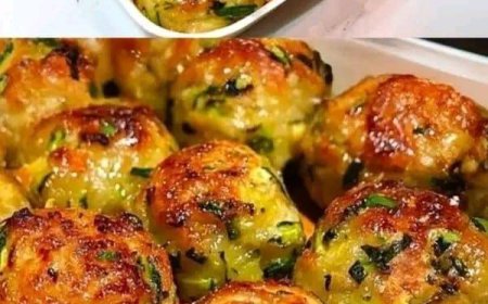 DAS MEISTERWERK: ZUCCHINI-GOLDBOMBEN (EXTRA KÄSE)