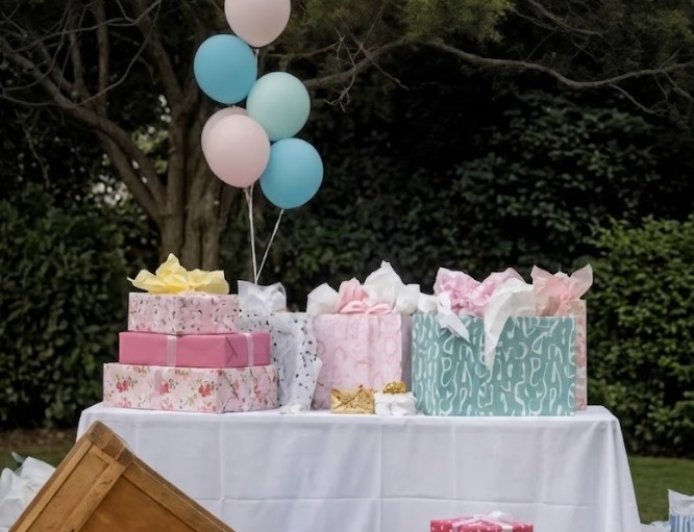 niemand hatte mit dieser wendung auf der babyparty gerechnet