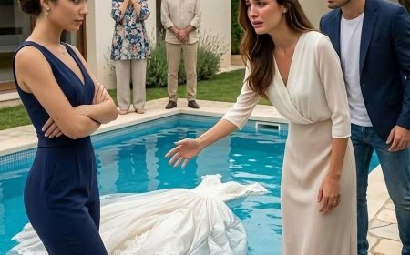 Ein unbedachter Moment rund um ein Hochzeitskleid brachte lange verborgene Konflikte ans Licht