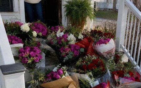 Ich kam von einer Geschäftsreise nach Hause und fand 100 Rosen für meine Frau geliefert vor – dann entdeckte ich die Nachricht in einem der Rosensträuße.