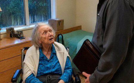 Nachdem ich ins Pflegeheim gezogen war, enthüllte ein Besucher eine überraschende Wahrheit