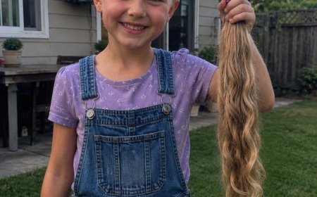 Meine Tochter hat sich die Haare abgeschnitten – als ich erfuhr, warum, rannte ich sofort zu meinem Mann
