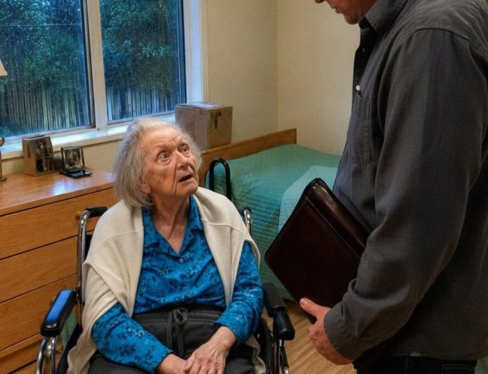 Nachdem ich ins Pflegeheim gezogen war, enthüllte ein Besucher eine überraschende Wahrheit