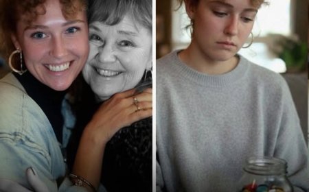Meine Mutter hinterließ meinem Bruder das Haus und ich bekam ein altes Glas mit Knöpfen – als ich es versehentlich auf dem Boden zerschlug,