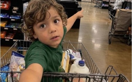 Mein 5-jähriger Sohn zeigte auf eine Frau im Supermarkt und sagte: