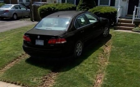 Mein Nachbar parkte sein Auto auf meinem Rasen – die Überraschung, die ihn am nächsten Morgen erwartete, war unbezahlbar.