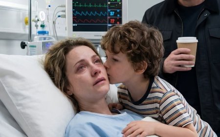 Als ich im Krankenhaus langsam wieder zu mir kam, flüsterte mein Sohn mir etwas Unerwartetes zu – und plötzlich stellte ich alles infrage