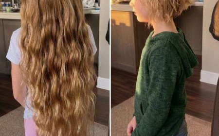 Meine 10-Jährige kam mit kurzgeschnittenen, hüftlangen Haaren von der Schule nach Hause – ihre Erklärung in vier Worten brachte uns beide zum Weinen.