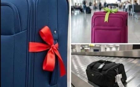 Ein Flughafenmitarbeiter erklärt, warum man niemals ein Band an seinen Koffer binden sollte