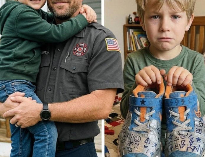 Mein Sohn wollte seine alten Turnschuhe nicht aufgeben – einen Tag später wartete in der Schule eine besondere Überraschung