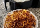 Knusprige Röstzwiebeln aus der Heißluftfritteuse