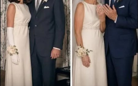 Sie behielt ihr Ballkleid 55 Jahre lang für ihn: Die Wahrheit, die er ihr in ihrer Hochzeitsnacht offenbarte, veränderte alles