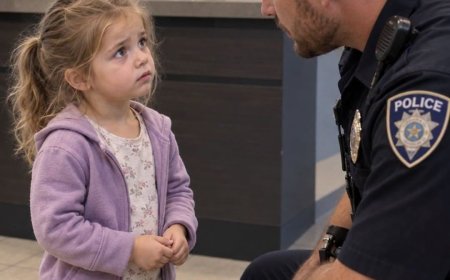 Ein dreijähriges Mädchen wollte unbedingt mit der Polizei sprechen – ihre ungewöhnliche Geschichte überraschte alle
