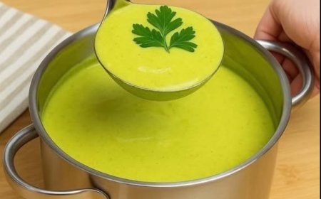 Hausgemachte fettverbrennende Suppe