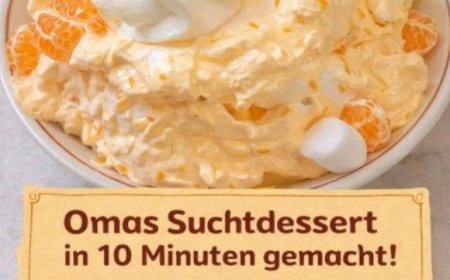 Omas Sucht Dessert in 10 Minuten gemacht..
