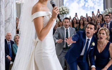 Fünfzehn Minuten vor meiner Hochzeit entdeckte ich meine Eltern hinter einer Säule – dann erfuhr ich, warum sie dort saßen