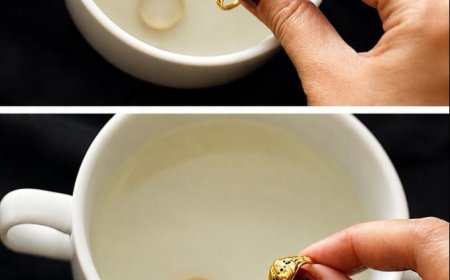 So bringen Sie Ihren Schmuck wieder zum Glänzen: eine einfache Reinigungsmethode