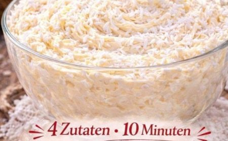 4 Zutaten Raffaello Creme die süchtig macht