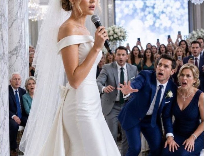 Fünfzehn Minuten vor meiner Hochzeit entdeckte ich meine Eltern hinter einer Säule – dann erfuhr ich, warum sie dort saßen