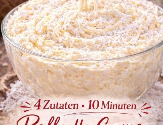 4 Zutaten Raffaello Creme die süchtig macht